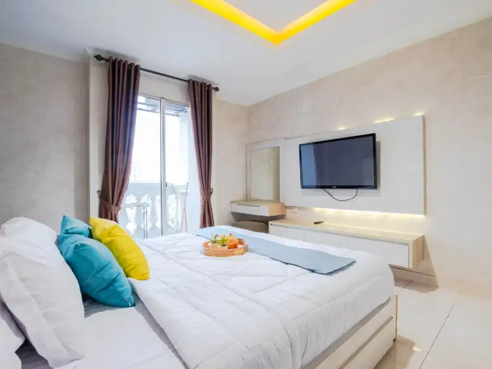 Sewa Apartemen Dekat Thamrin Tipe 1BR The Boulevard – Strategis Kawasan Tanah Abang, Bundaran HI, Monas, Tugu Tani, Cikini, Tomang