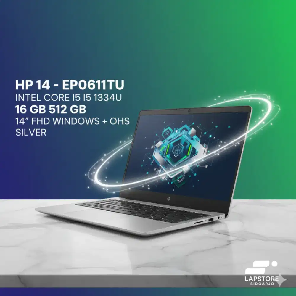 ​DIJUAL: HP 14 - EP0611TU SILVER (Kondisi BARU)