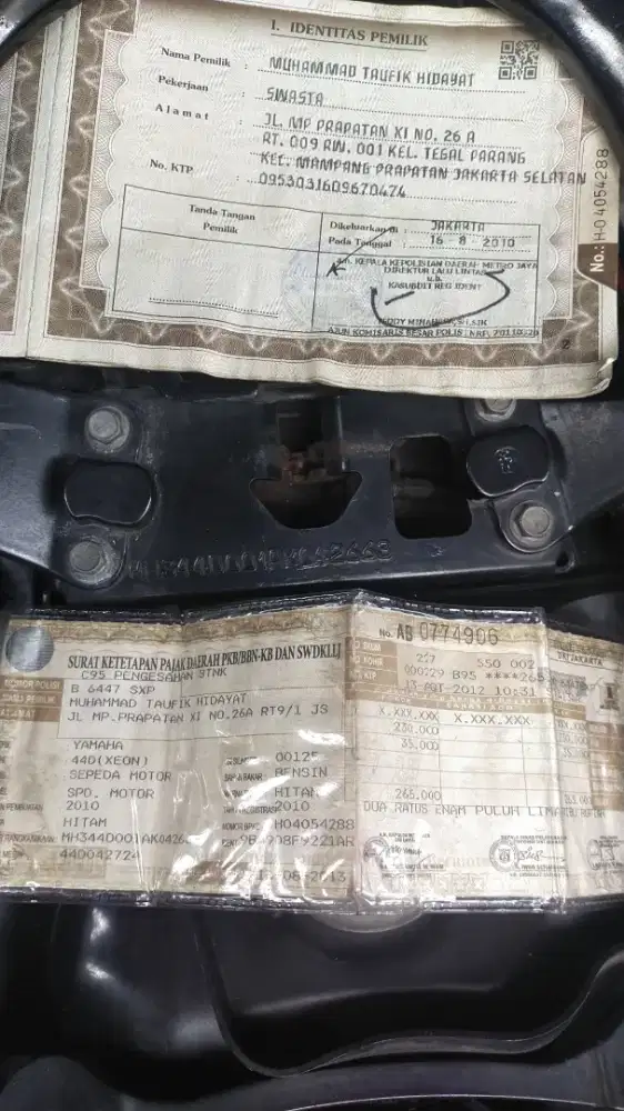 Yamaha Xeon Karbu 2010