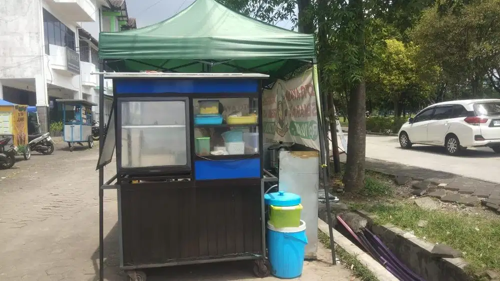 Jual Gerobak dan Perlengakapan siap Jualan