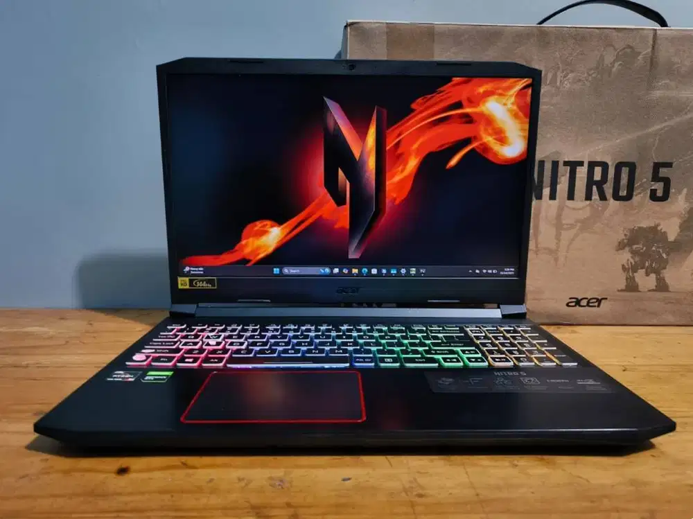 Nitro AN515-44 Ryzen 5 4600H 16/512GB GTX 1650 Ti 4GB FHD 144Hz Fulset