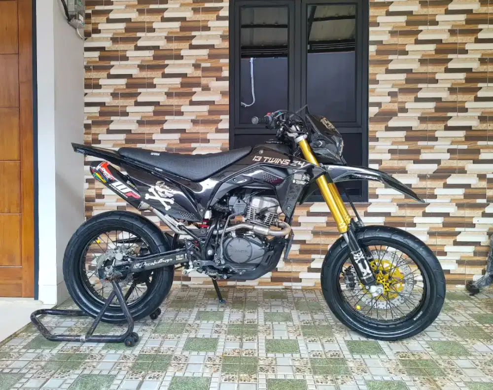 Honda crf 150 tahun 2023 supermoto tt klx 150 atau wr 155