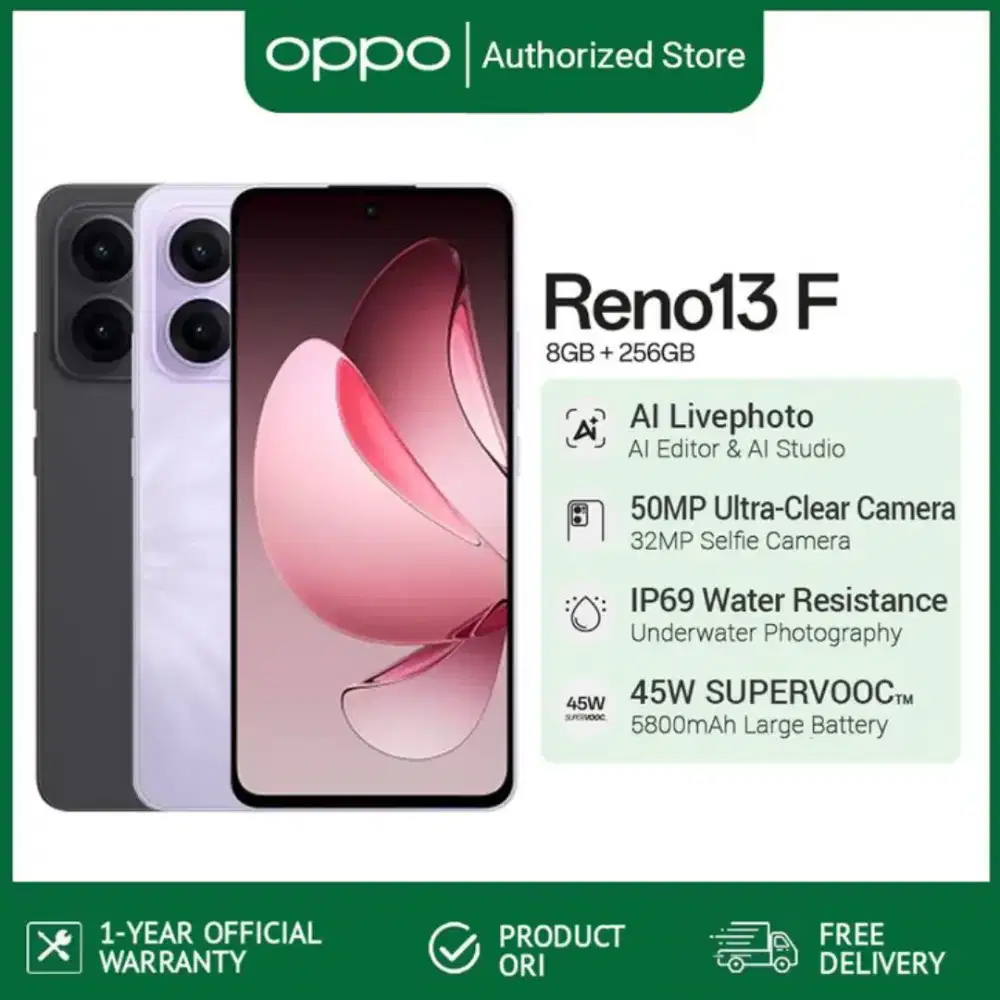 Oppo Reno 13F 5G RAM 8/256GB