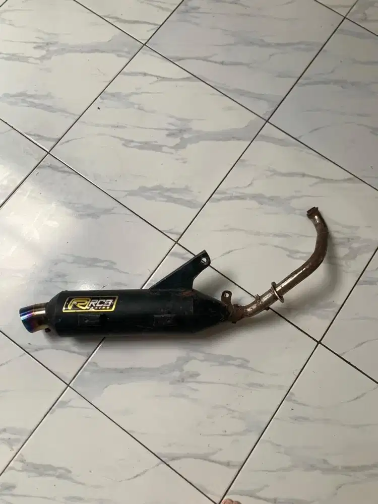 Knalpot racing motor rcb