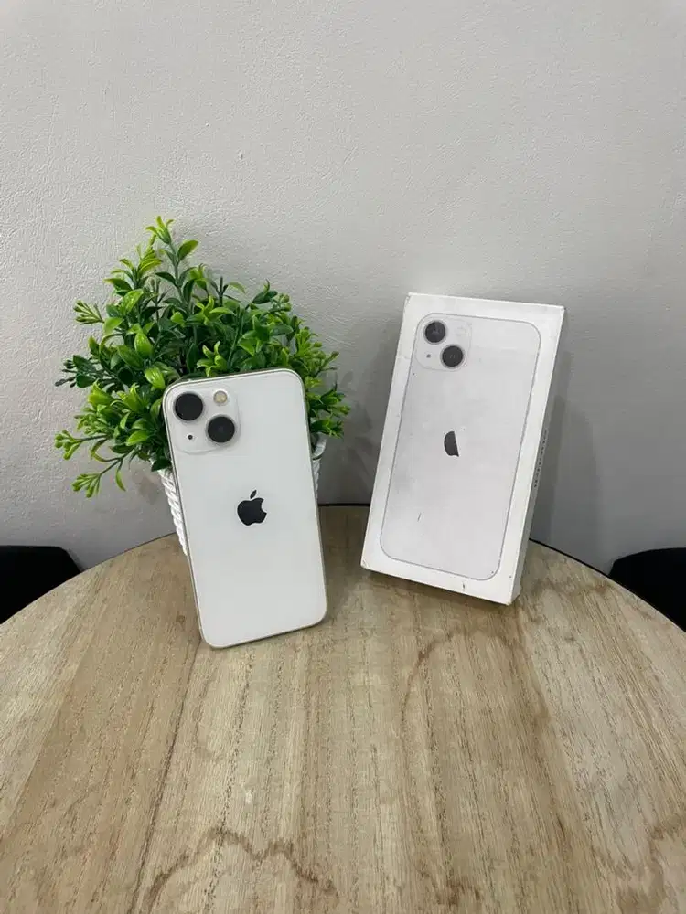 IPhone 13 Mini 256GB White mulus Fullset BH 71% 3Utool 97 3 & Indosat