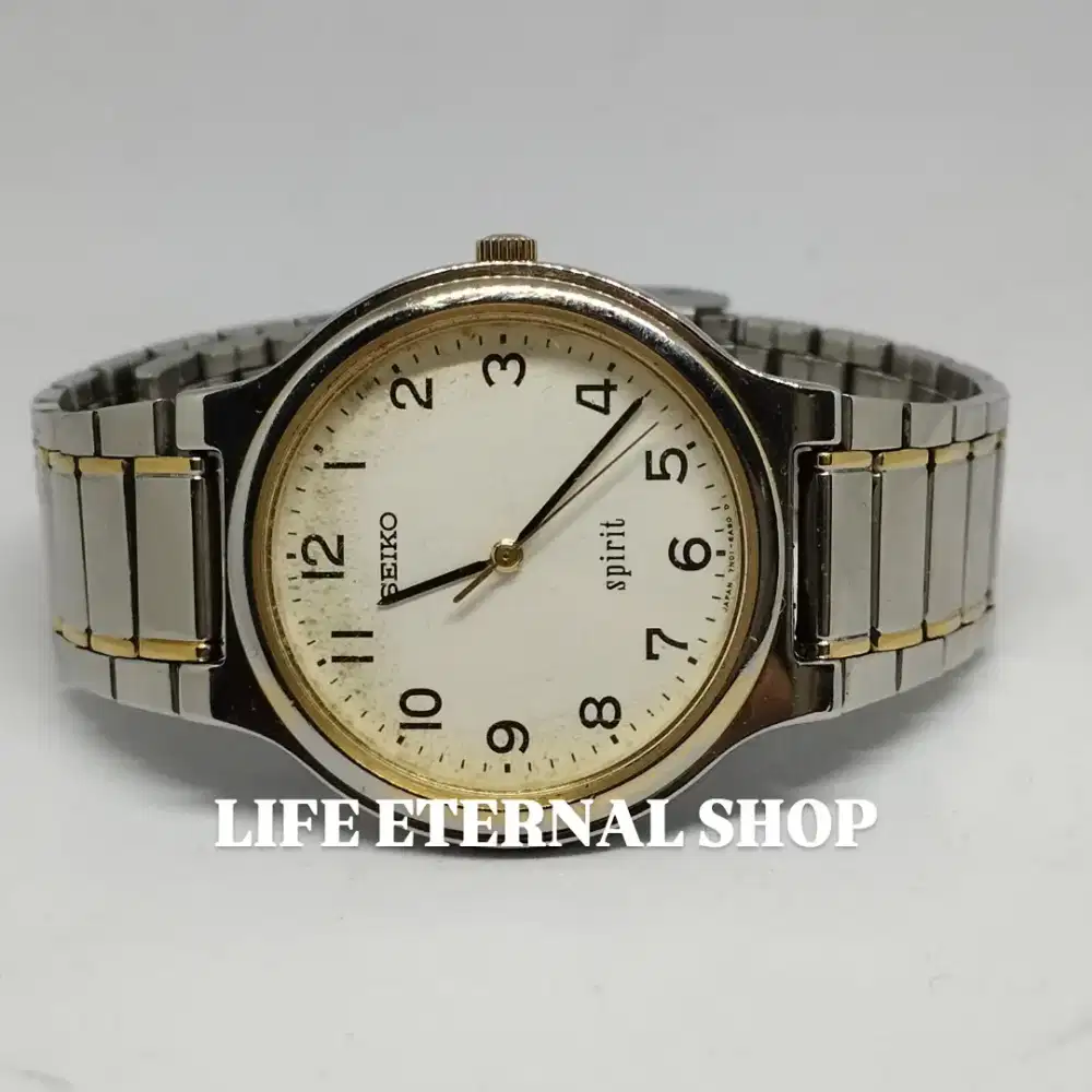 Jam Tangan Analog Pria Wanita Seiko Spirit Vintage