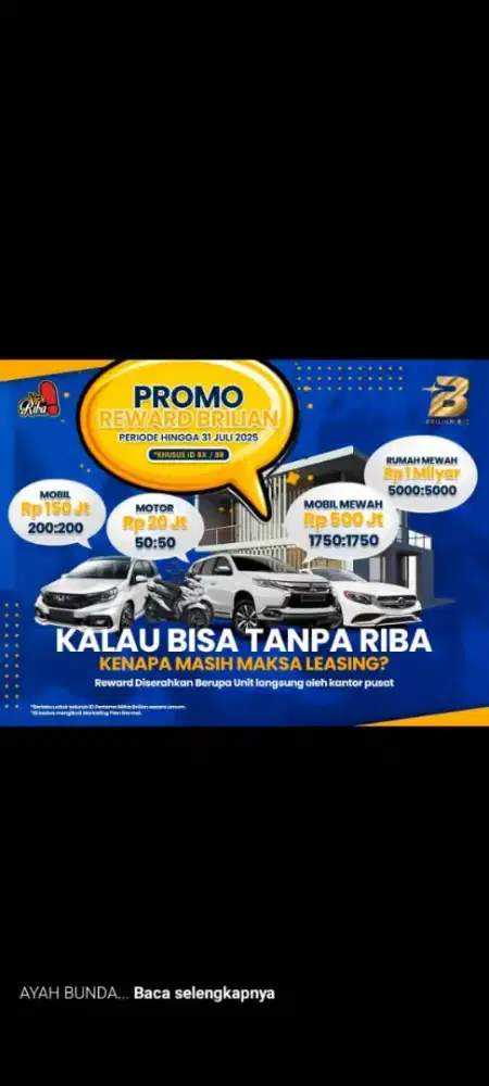 Dicari 15 orang tercepat