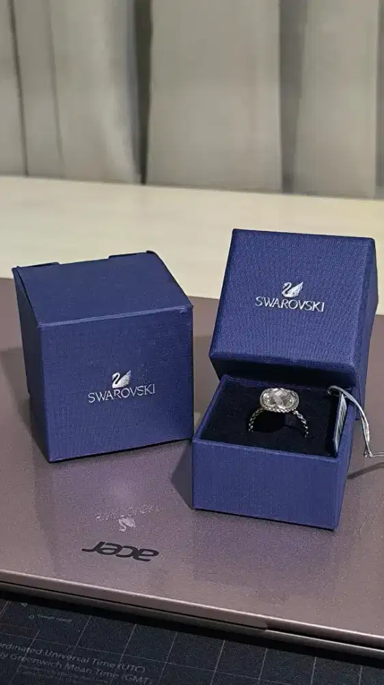 Cincin Crystal Cryssha Ring SWAROVSKI Authentic