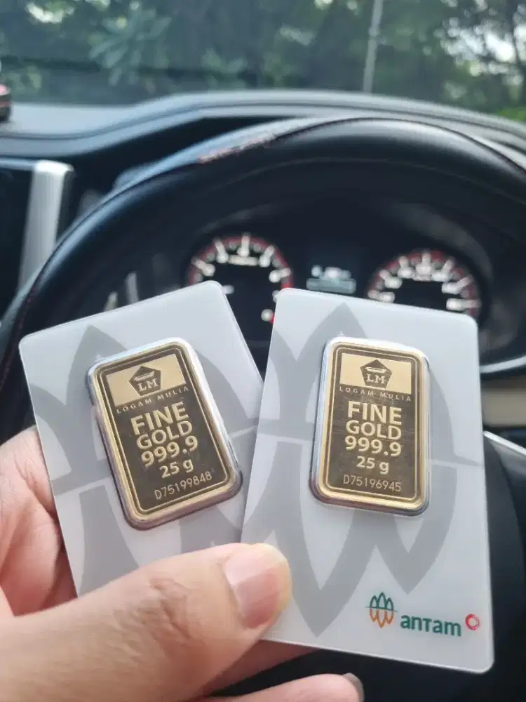 LM Antam 25gr 2025 2 keping