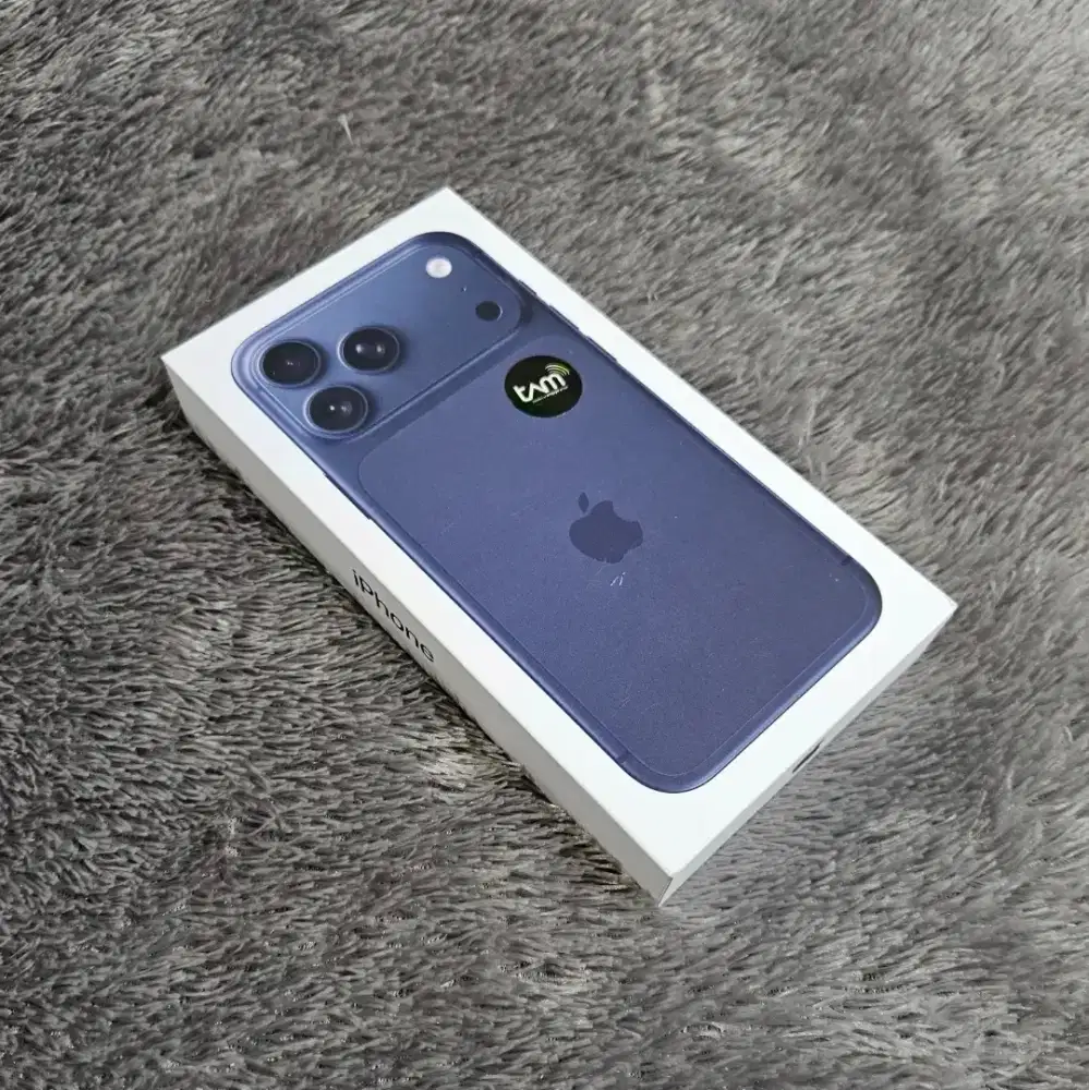 Iphone 17 Pro Max 256Gb Blue resmi IBOX