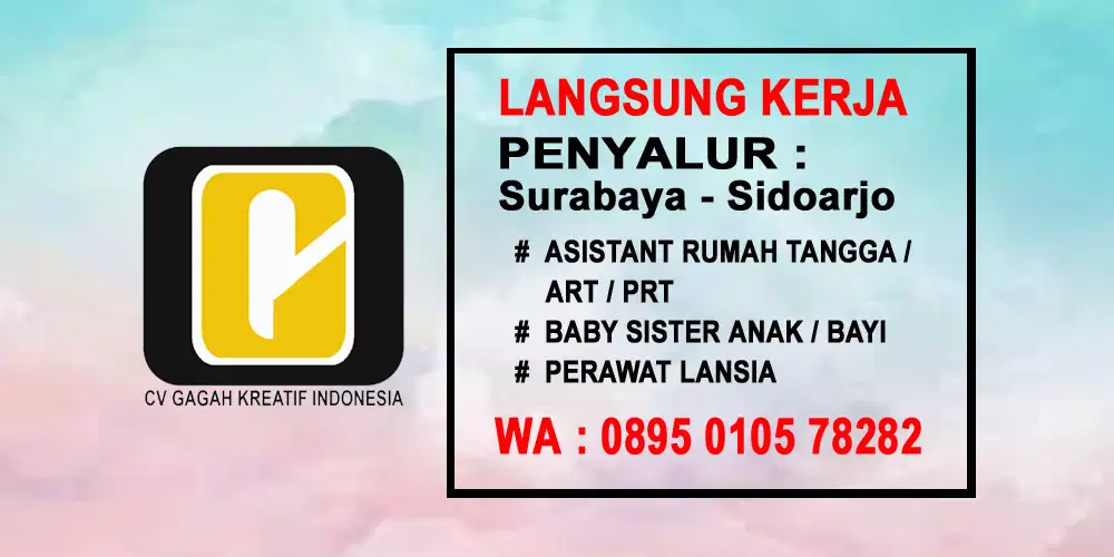 Penyalur Art, Baby Sitter, Perawat Lansia dsb