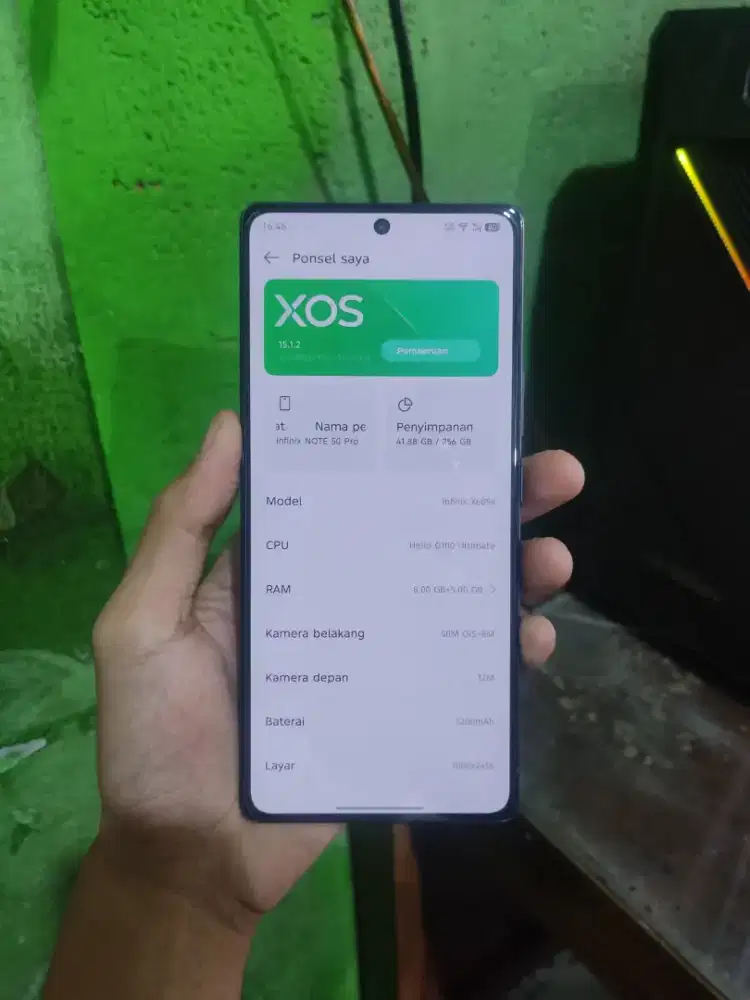 Infinix Note 50 Pro 8+8/256gb Fullsett
