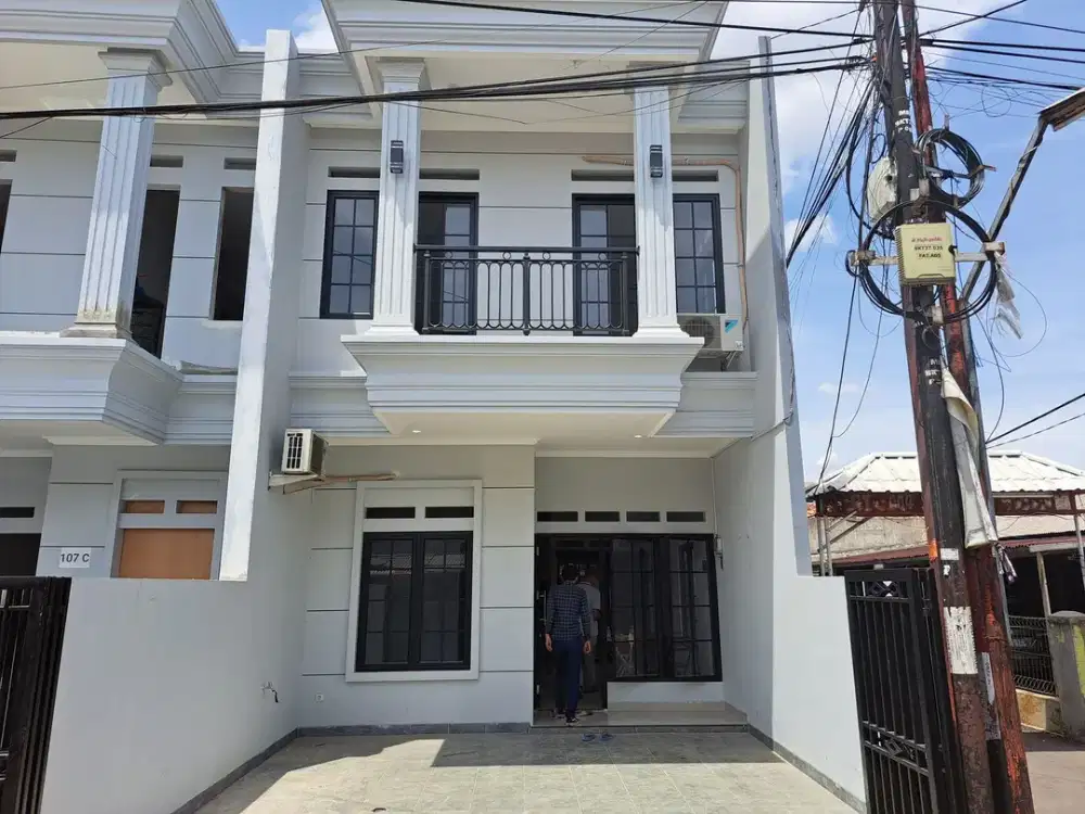 Rumah 4 KT Siap Huni 7 Menit ke Mall Pesona Square Dibantu KPR J-36508