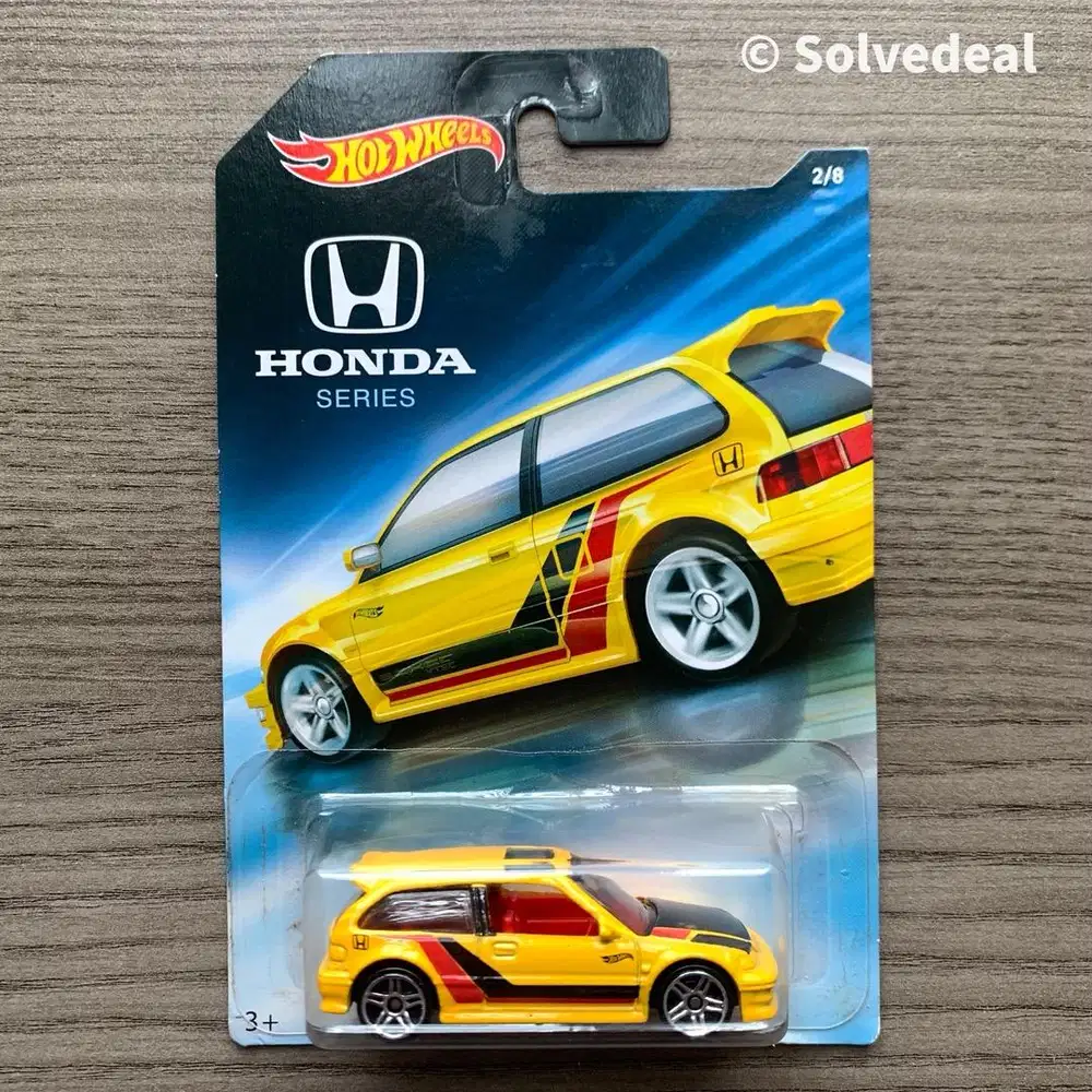 Hot Wheels Honda 70th Anniversary 90 Honda Civic EF US Card 2018