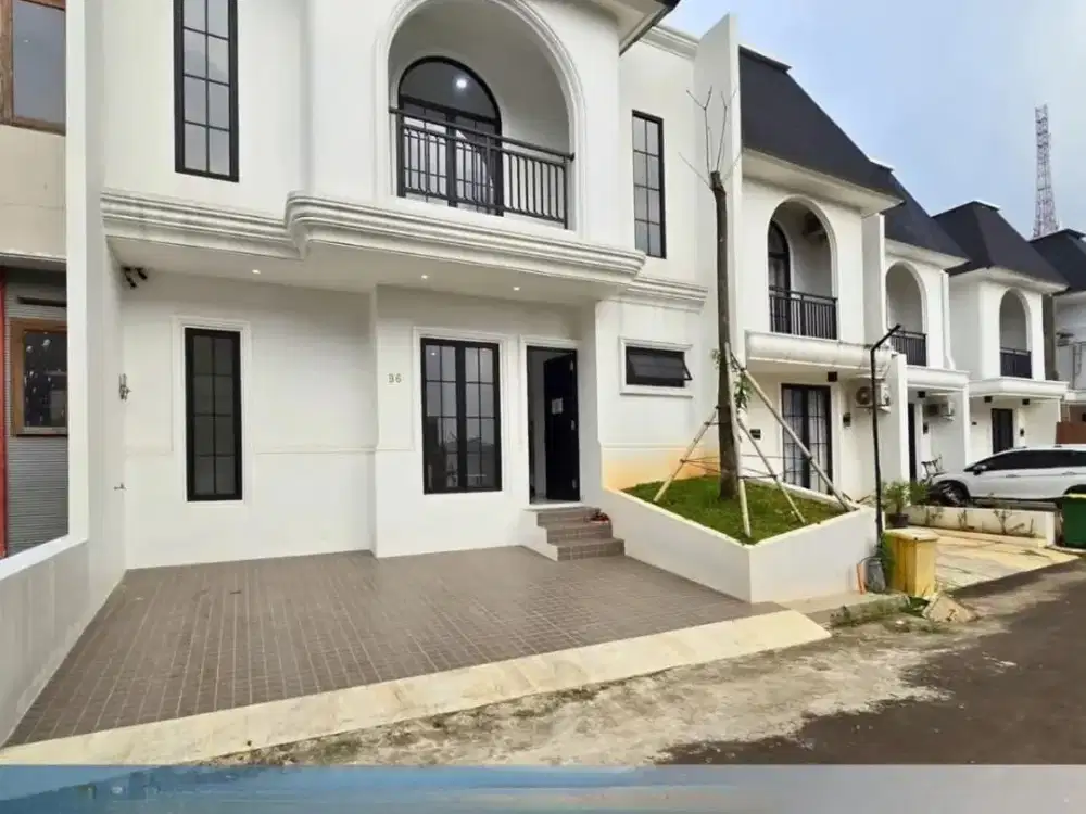 Rumah American Classic Pinggir Jalan Siap Huni Jagakarsa Jaksel