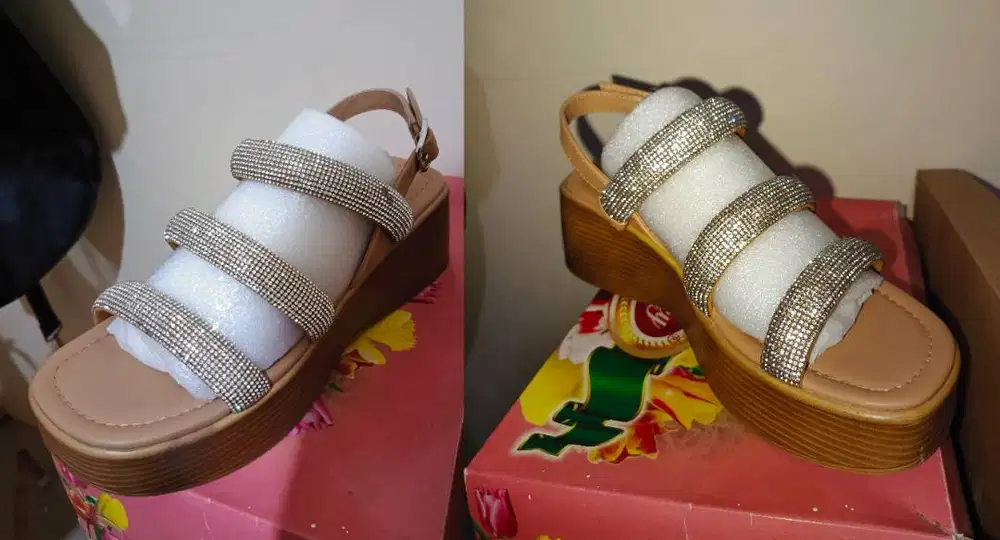 Sepatu bagus untuk wanita kondisi layak pakai baru pakai 1 kali