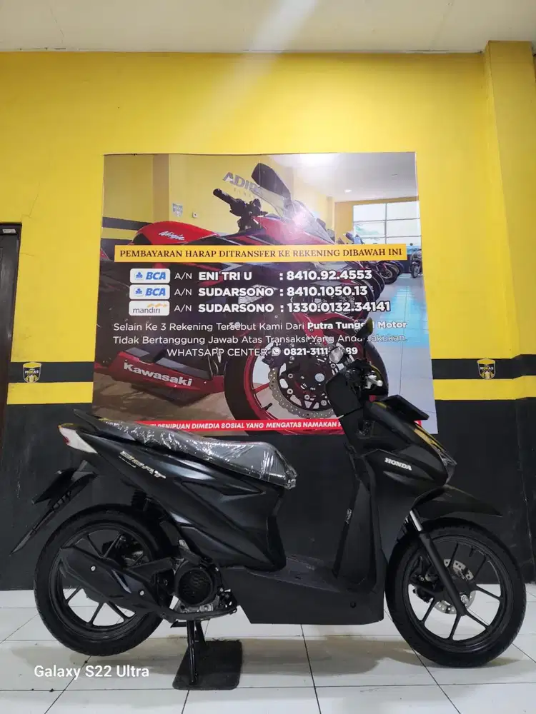 BEAT DELUXE SMARTKEY TAHUN 2024(PUTRA TUNGGAL MOTOR)