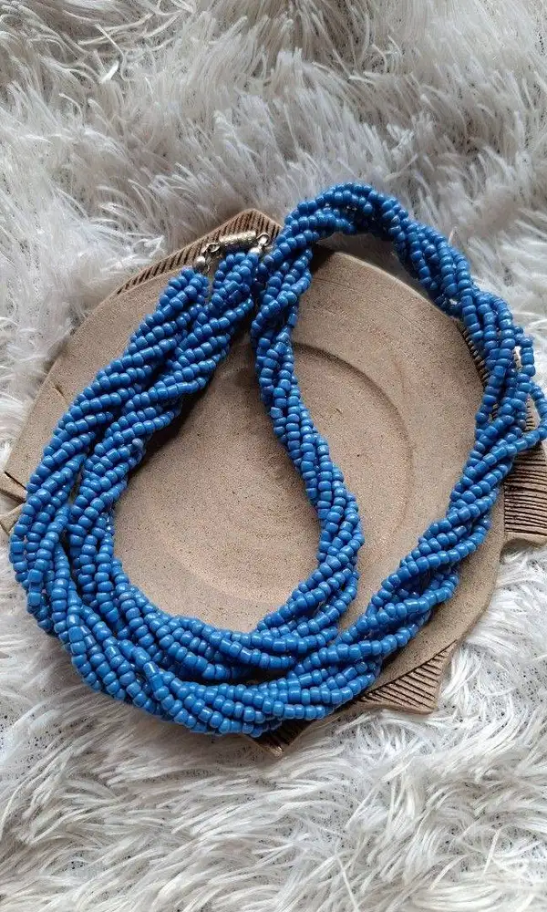 Kalung Manik-Manik Multilapis (Multi-strand Beaded Necklace) Vintage