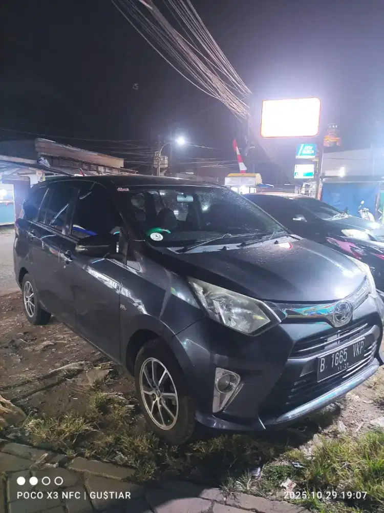 Calya 2019 matik 1,2 cc abu2 metalik Tangan pertama