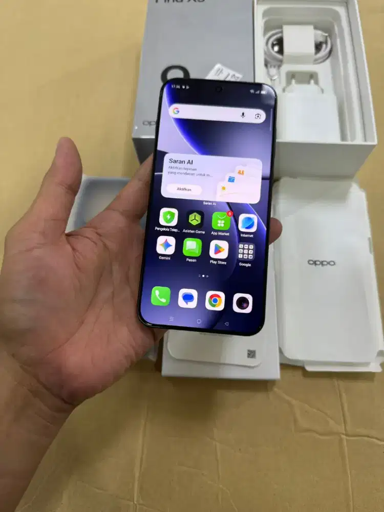 Oppo Find X9 12/256GB Hasselblad Camera 5G AI Phone 2 Minggu Pakai