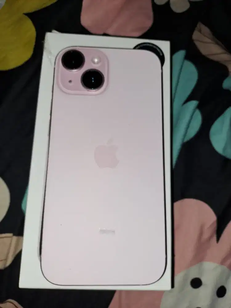 Juall iphone 15 pink 128gb original blibli