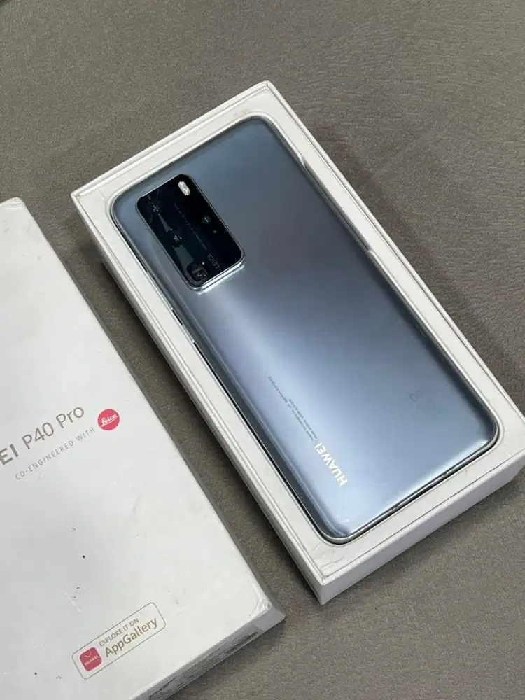 Huawei P40 Pro 8/256GB Silver Resmi indonesia