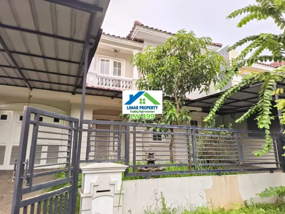 Rumah Boulevard Turun Harga LT 300 Legenda Wisata Cibubur