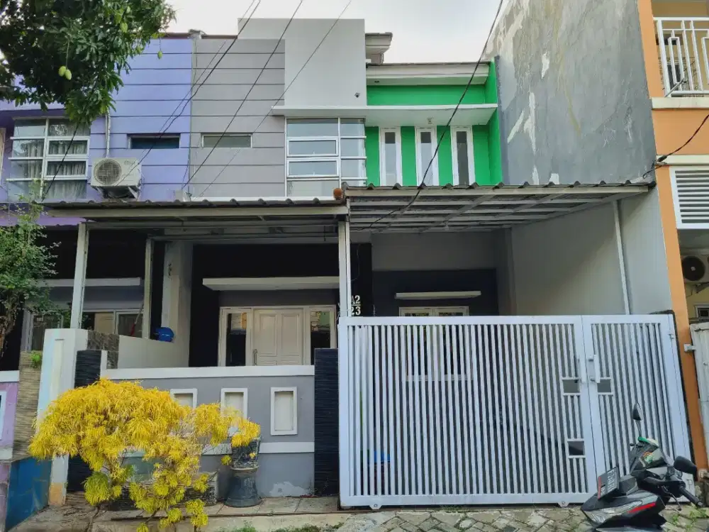 Disewakan Rumah di Cluster, lingkungan aman & nyaman. One gate system