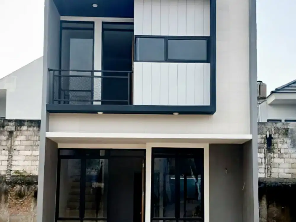 Rumah Modern Minimalis di Timur Jakarta 700jtan Asri dan Nyaman