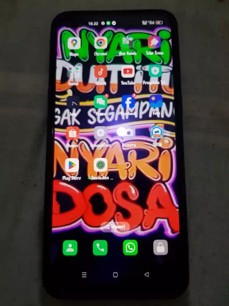 Oppo Reno f8 8gb komplit cari TT/Samsung yg not ram 6/8gb