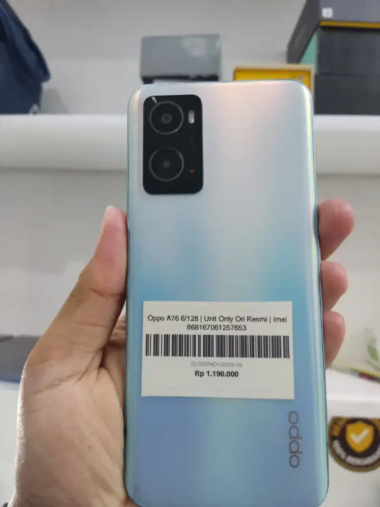 Oppo A76 6/128 unit only ORI resmi