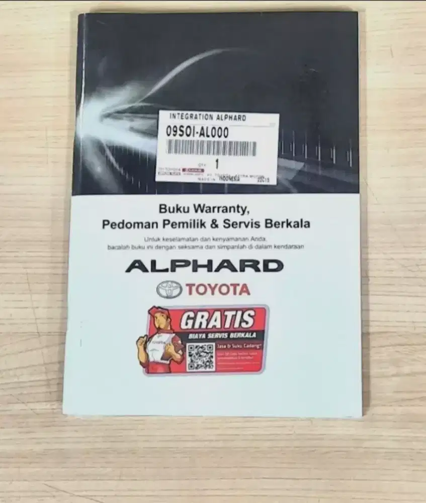 Manual book Alphard 2020