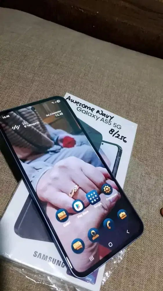 samsung A55 ram 8/256 ori segel no minus