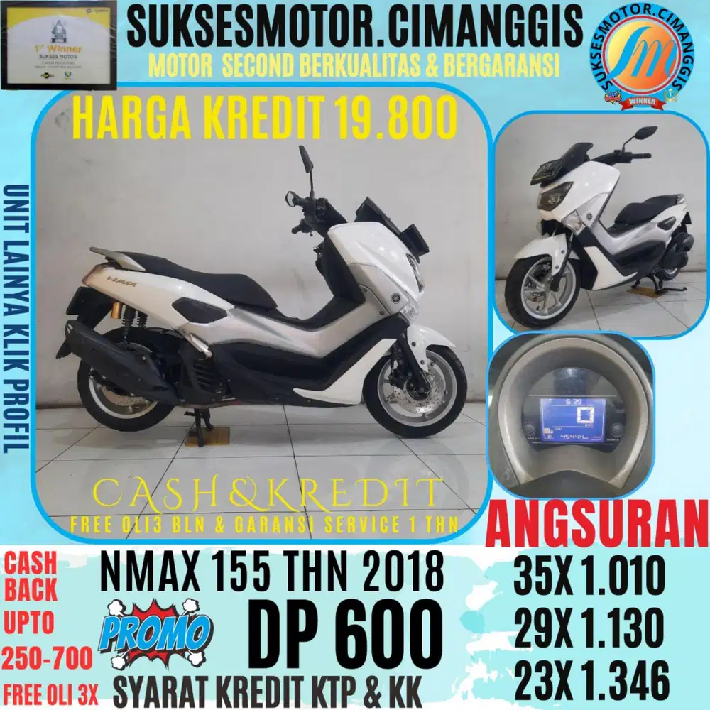 NMAX 150 TERMURAH CASHBACK UPTO700 RIBUAN BERGARANSI FREE OLI3X