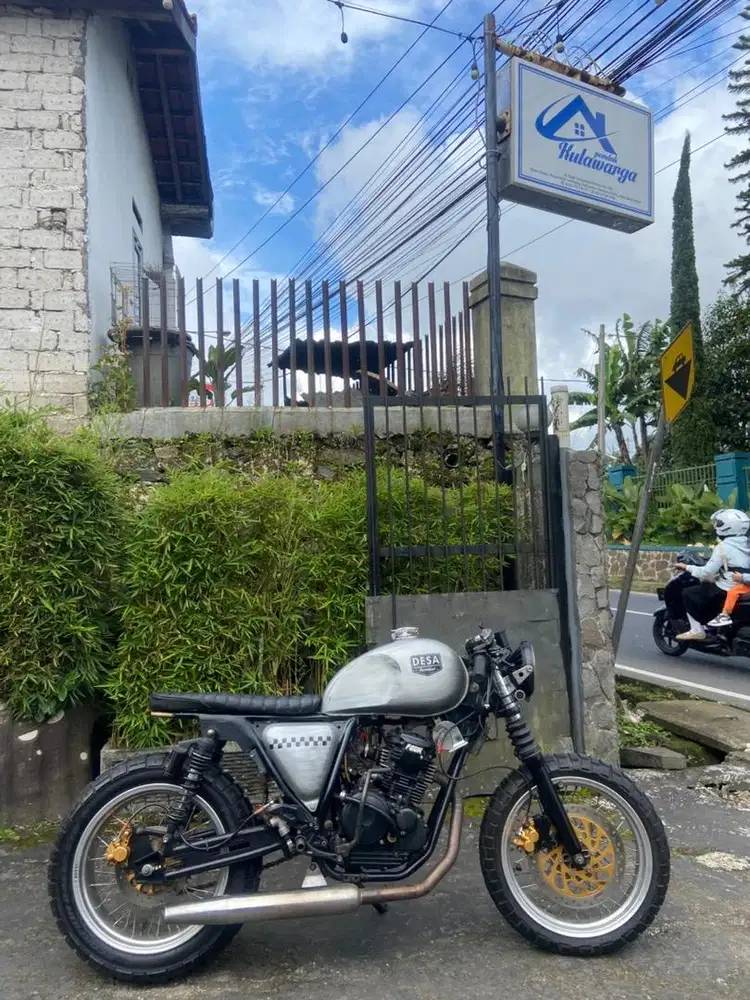 Yamaha scorpio caferacer bratcafe