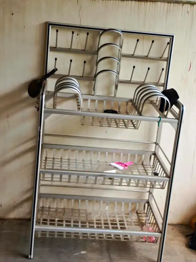 Rak Piring Aluminium