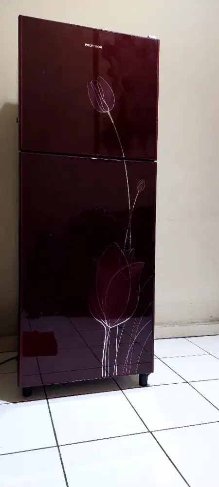 Kulkas merk Polytron 2 pintu
