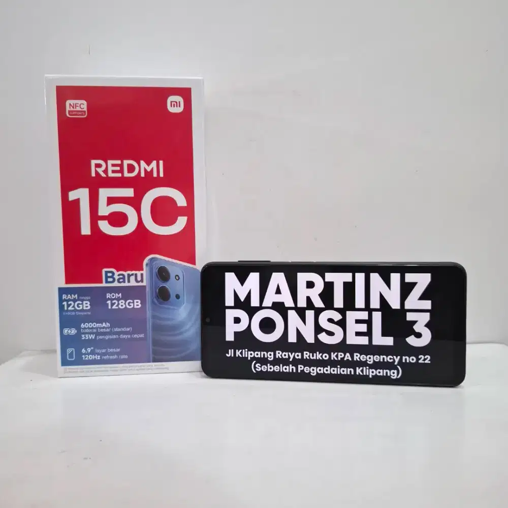 Xiaomi Redmi 15C Garansi Resmi 15 bulan