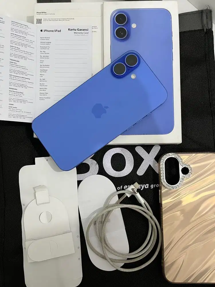 iPhone 16 Plus 256Gb Garansi iBox Fullset