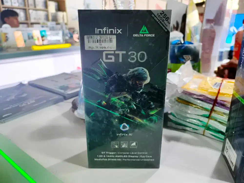 INFINIX GT 30 5G RAM 8+8/256GB ATLANTIS DAHSYAT