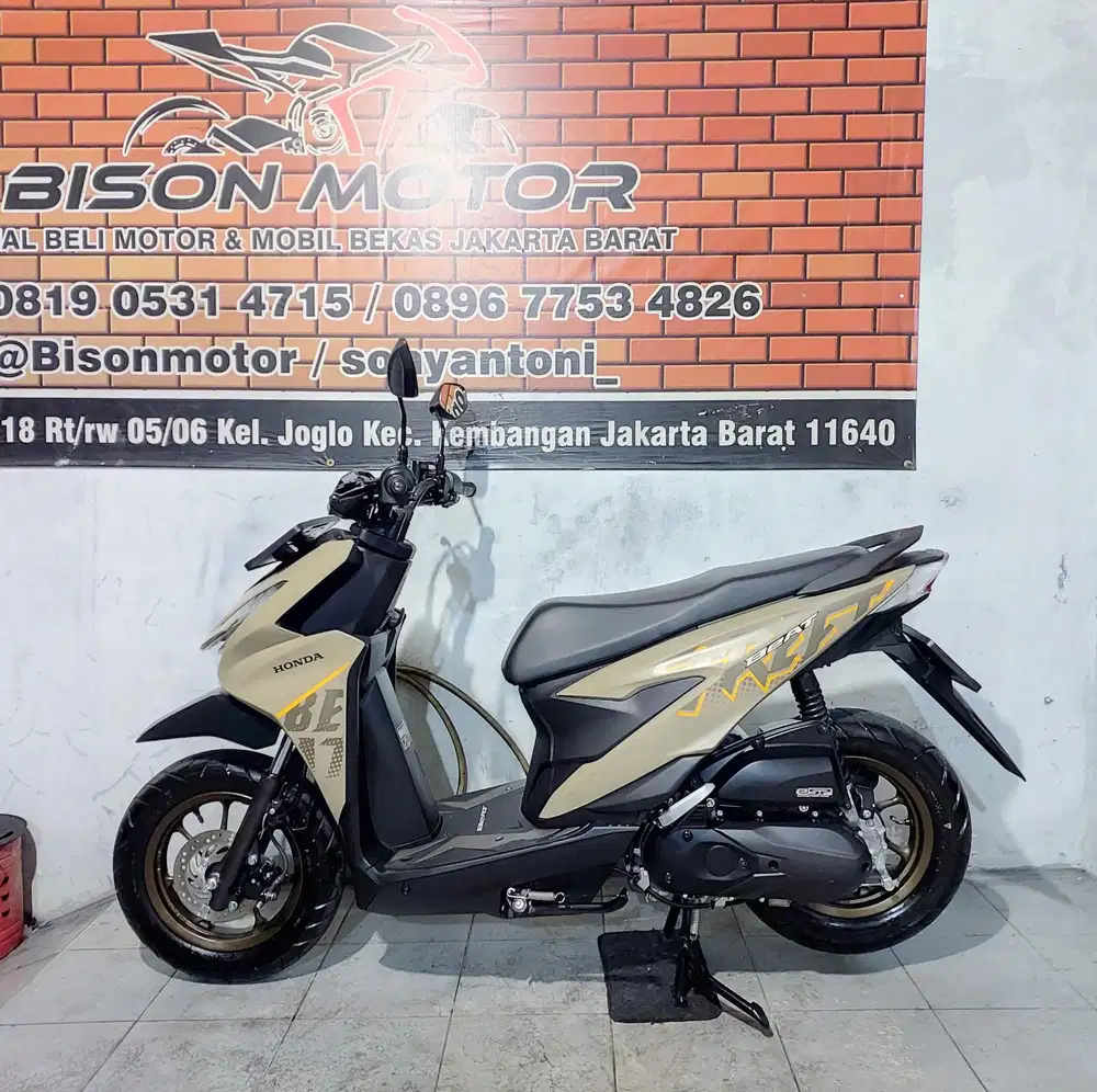 HONDA NEW BEAT STREET DONAT CBS LED 110 TAHUN 2025 MEWAH WARNA COKLAT