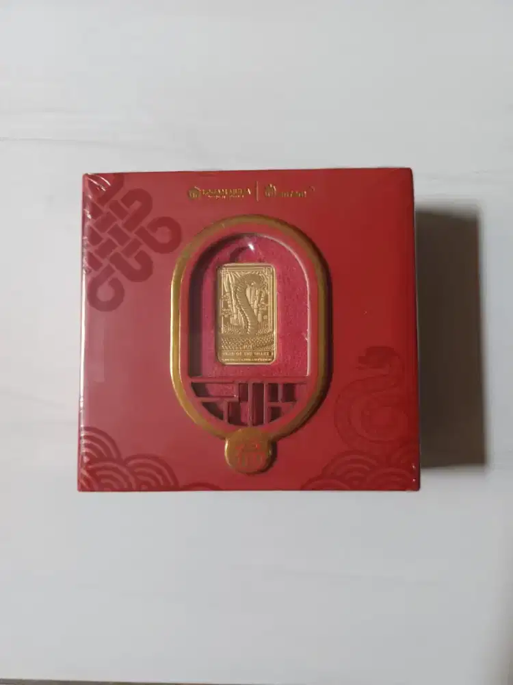 Logam Mulia LM Antam Shio ular 8gr Imlek Year of Snake