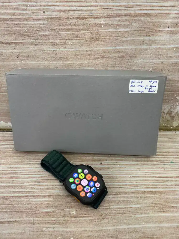 Apple Watch ULTRA gen 2 BLACK 49 MM IBOX