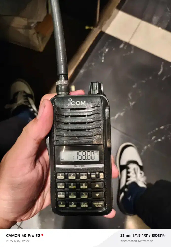 walkie talkie bekas rasa baru