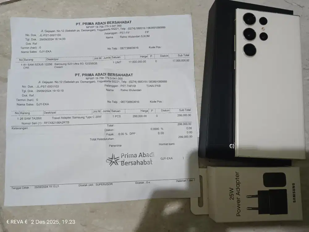 Dijual HP Samsung S23Ultra 5G