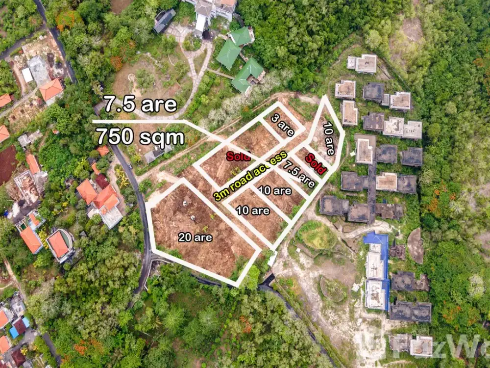 Land for sale in Uluwatu, Bali