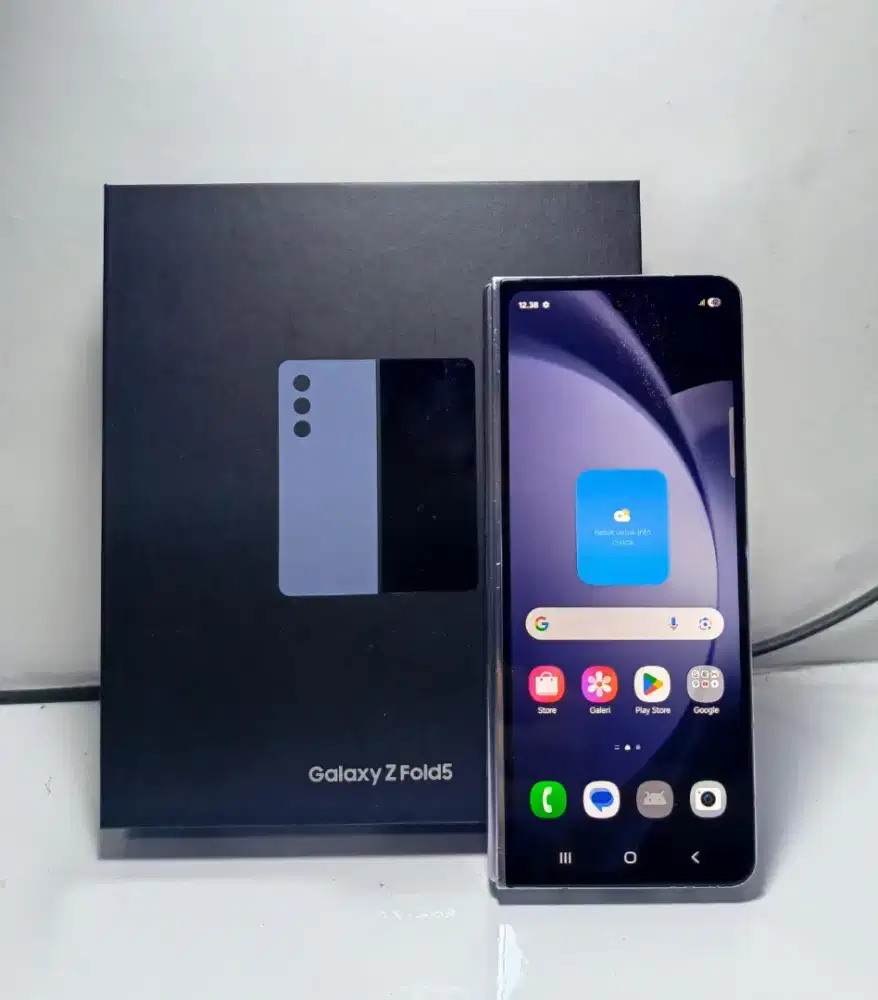 SAMSUNG Z FOLD 5 5G RAM 12/256GB ORIGINAL SEIN MULUS NOMINUS LIKE NEW