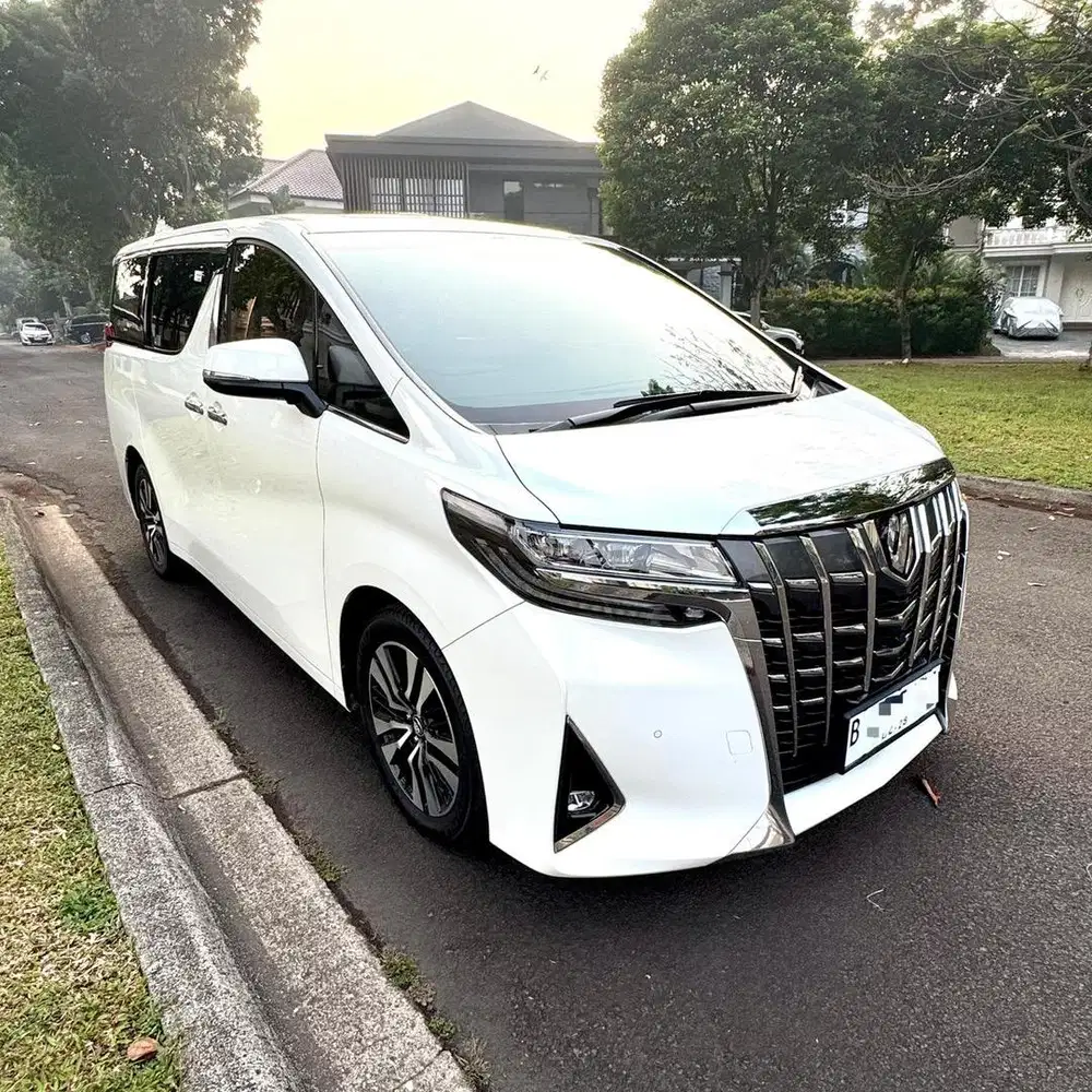 Alphard 2.5G 2018 White KM 48.900