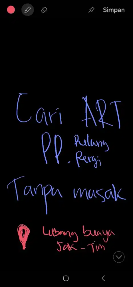 Mencari art PP tnpa masak