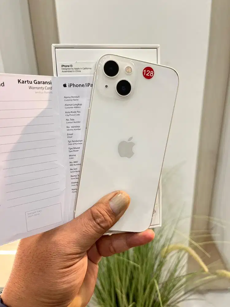 Iphone 13 128 gb ibox garansi on smpy 2026